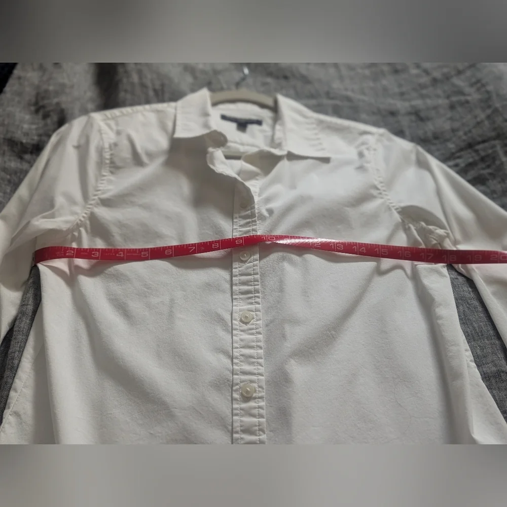 White Button-Up Shirt - Picture 6 of 8